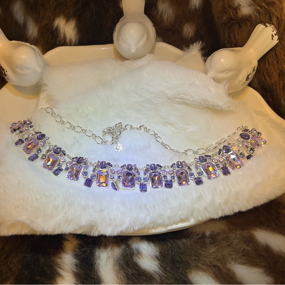 Talbots Purple Crystal Bracelet